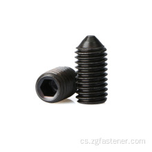 Stupeň 4.8 Black Zinc Ploted Set Screws s šrouby body / uhlíkové oceli